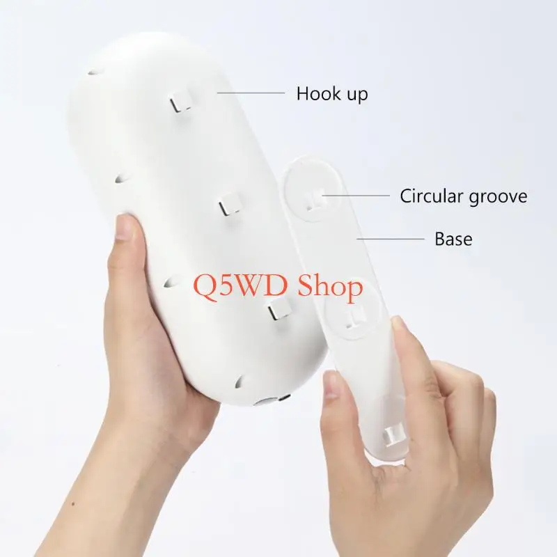 

Q5WD Contact-free Auto-sensing Soap Dispenser Foaming Soap Dispenser Large Capacity