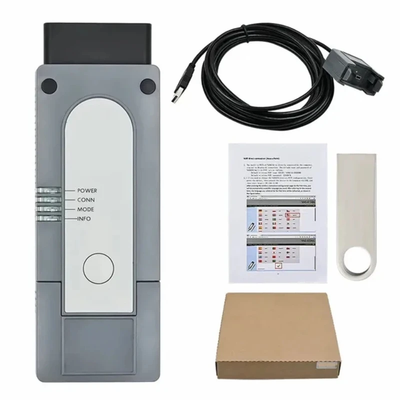 

Полностью оригинальное программное обеспечение E-18, 1:1, 6154A, сканер Obd2 WIFI 6154 DOIP V24.1 для сканера VaG UDS CAN FD, крышка, все функции модели