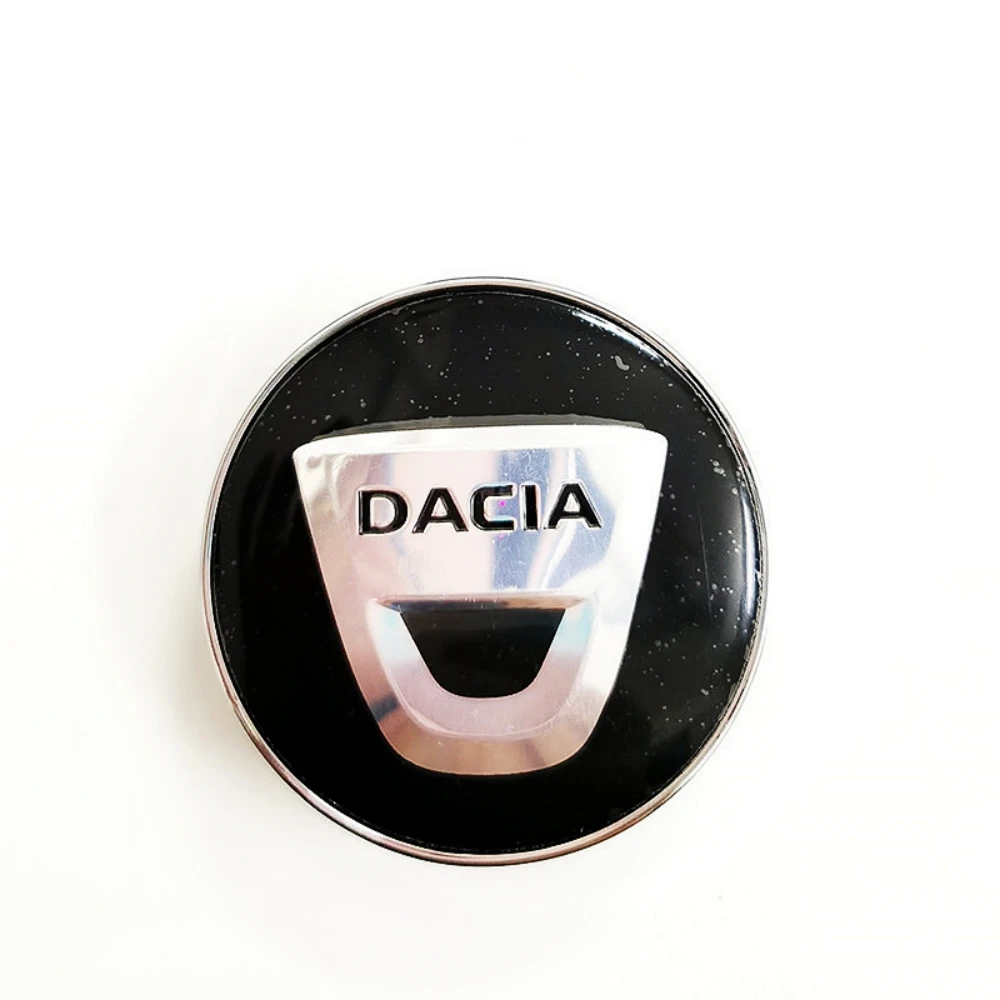 4pcs Car Styling Accessories 60mm Car Wheel Center Caps With DACIA Emblem Logo Rim Hub caps Cover Badge For DACIA Spring Sandero