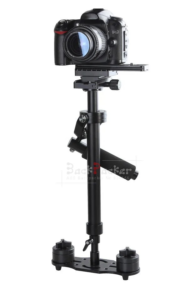 

Portable S40 Handheld Camera Stabilizer DSLR Rig Camera Handheld Stabilizer Tripod Monopod with Quick Release Plate