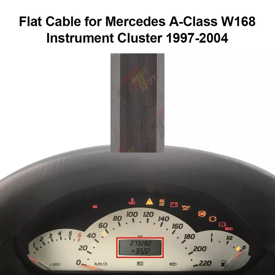 Flat Cable for Mercedes A-Class W168 and Vaneo W414 Instrument Cluster