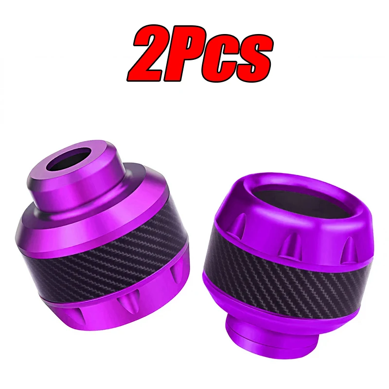 4Pcs Aluminium Legierung Motorrad Crash-schutz Roller Rad Gabel Rahmen Fallende Schutz Pads Sliders Moto Außen