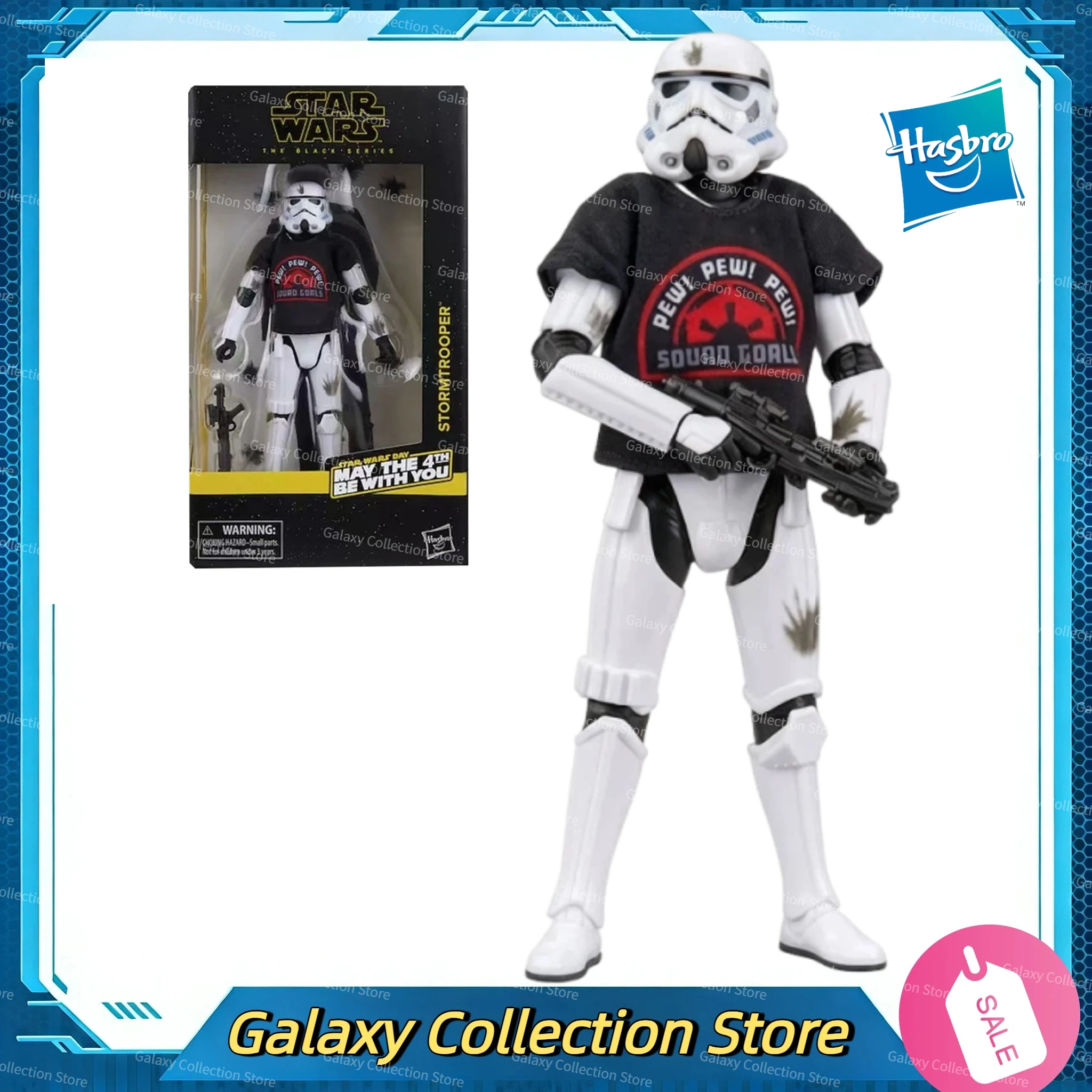 

In Stock Hasbro Star Wars The Black Series Stormtrooper 15cm Action Figure Collection Original Model Toy Ornament Gifts