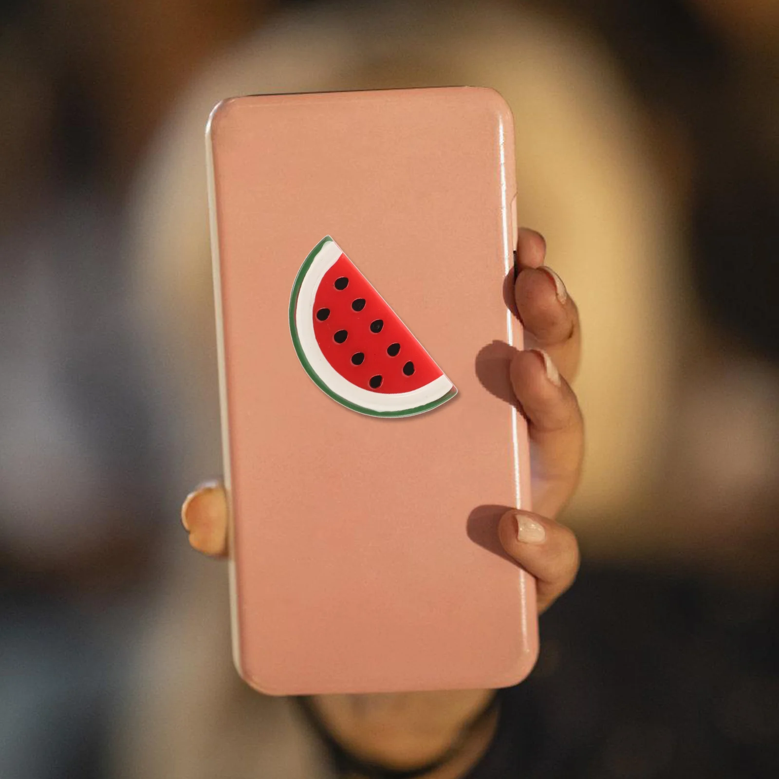 

10Pcs Watermelon Slice Resin Charms Flat Back DIY Phone Case Charm Hair Clip Craft Decoration Miniature Creative Resin Ornaments