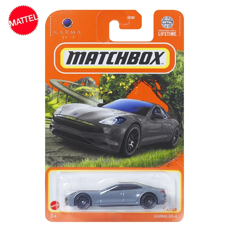 

Original Mattel Matchbox Car 1/64 Metal Diecast 91/100 Karma GS-6 30782 Vehicle Model Toys for Boys Collection Birthday Gift