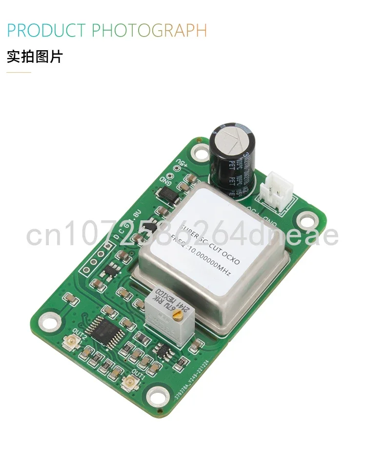 10MHz 25MHz Frequency Two-way Output OCXO Thermostatic Crystal Oscillator Clock Board Upgrade Network Card