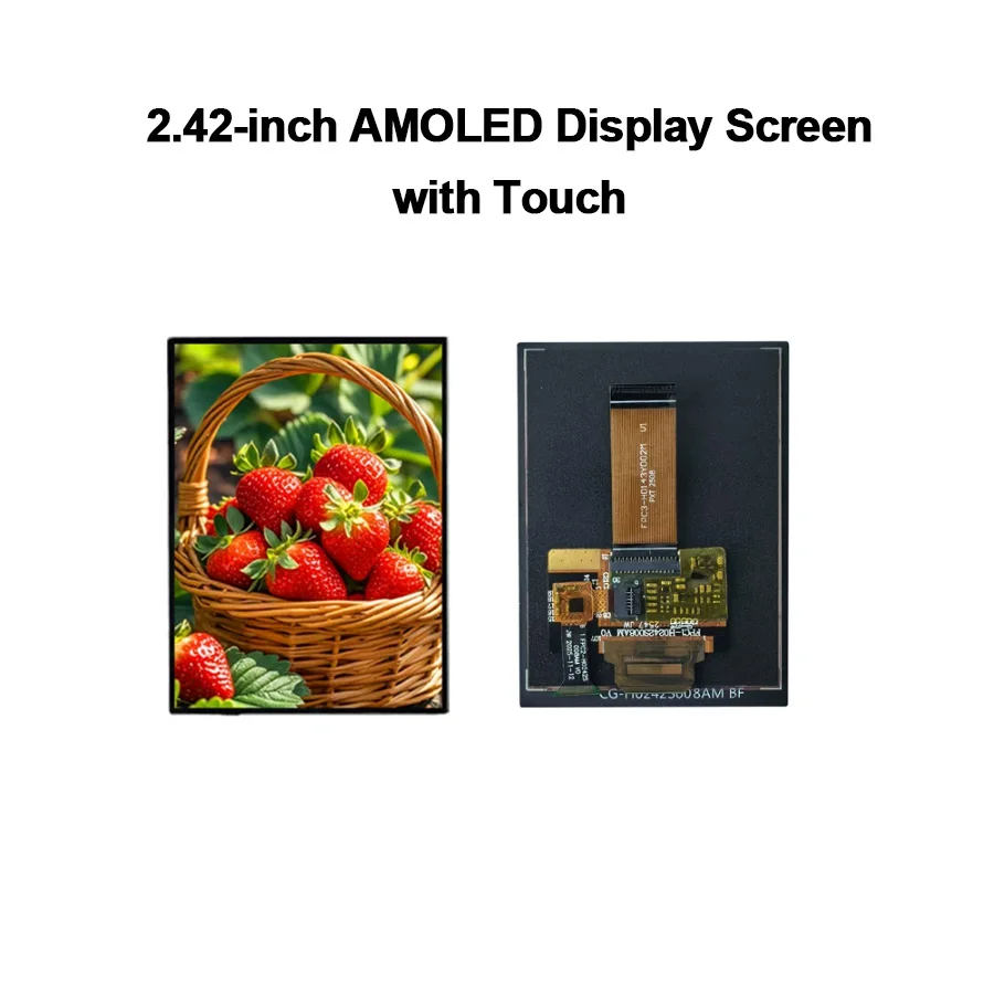 242インチamoled赤外線イメージングスクリーン高輝度広温度範囲-40℃ディスプレイ450x600ピクセル解像度