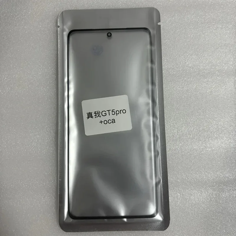 

Outer Screen+OCA For Oppo Realme GT5 Pro Front Panel LCD Display Outer Glass Cover Lens Repair Replace Parts