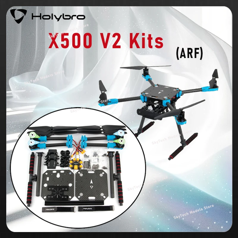 

X500 V2 HolyBro Carbon Fiber Frame Kit (500mm Wheelbase) - 2216 880KV Motor, 20A ESC, 1045 Prop, XT30/XT60 PDB Combo