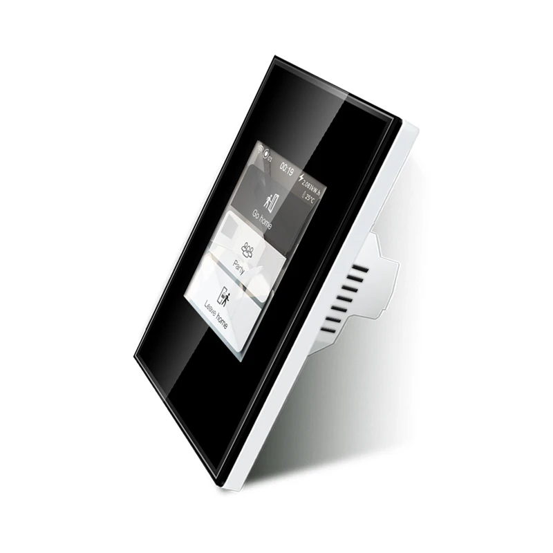 2025 New Design Tuya /Homekit/Lanbon 3 System  Integrated Smart Wall Wifi Switch 1/2/3 Gang Curtain Smart Switch Smart Home Life
