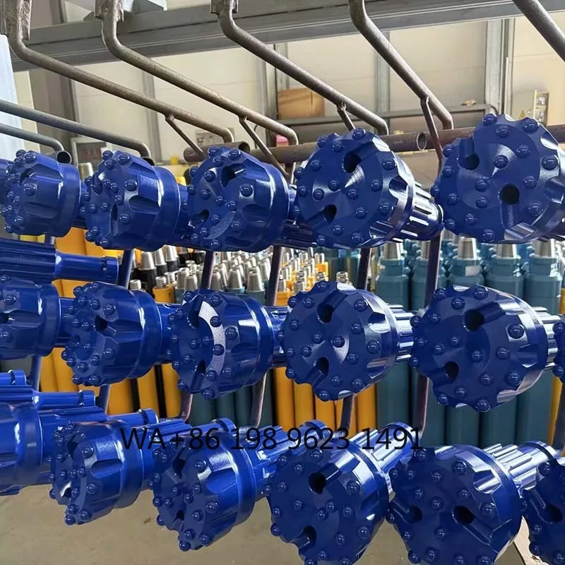 High-performance 152mm concave DHD350 DTH hammer and drill bit, professional rock drilling head for water well