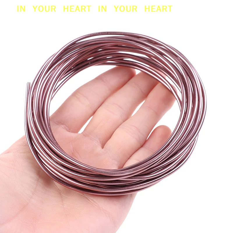【X】Bonsai Wires Anodized Aluminum Bonsai Training Wire Total 16.5 Feet (Brown)