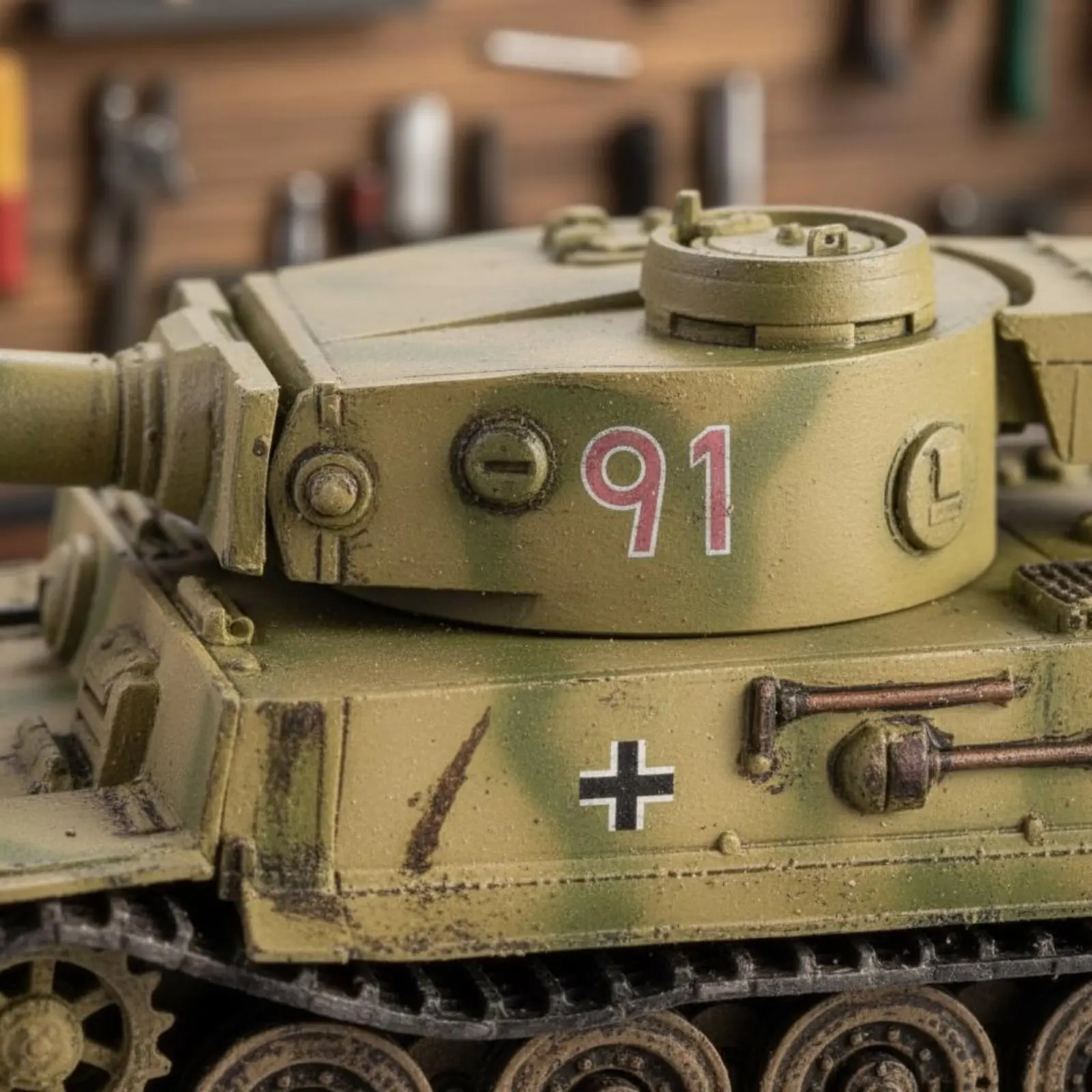 

Модель бронетехники в масштабе 1/144, высокодетализированная статическая модель бронетехники времен Второй мировой войны, коллекционная фигурка, специальное издание