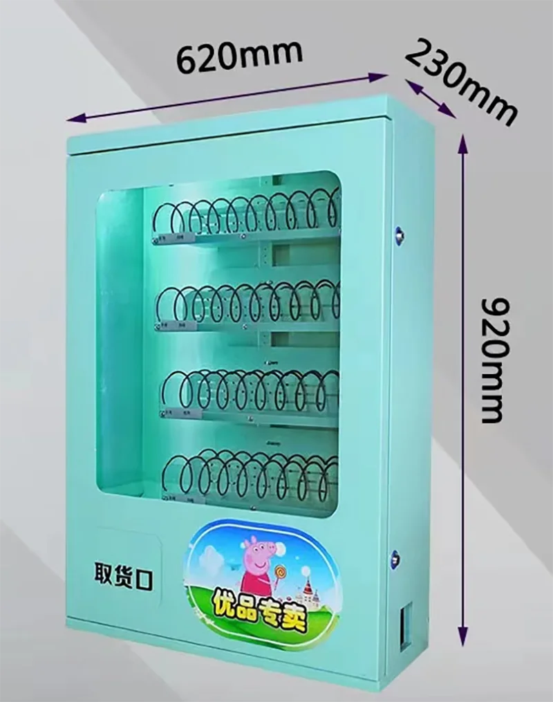 small commodity  vending machine, table vending machine, wall-moutable vending machine