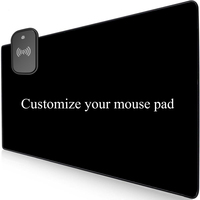 DIY Wireless Charging Mouse Pad Print Your Picture Pc Gamer Complete Computer Mat Gamer Rug Customize Gaming Setup Table Pads