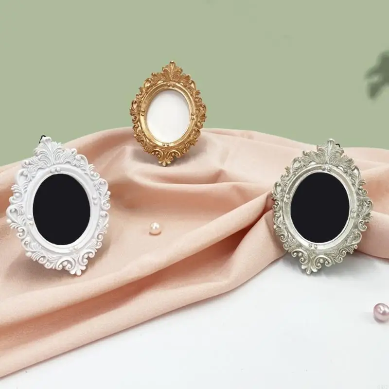 3-Piece Victorian Ornate Picture Frame Set for Study and Entryway Display 55KF