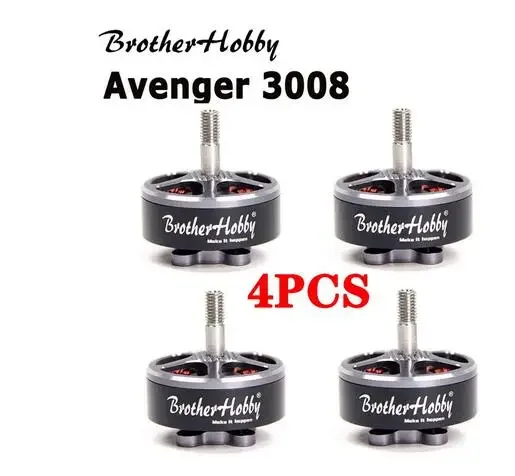 1-4pcs Brotherhobby Avenger 3008 1150KV/1300KV/1500KV/1900KV 6S Brushless Motor 2.7kg thrust for RC FPV Drone X6 7-8 inch Prop