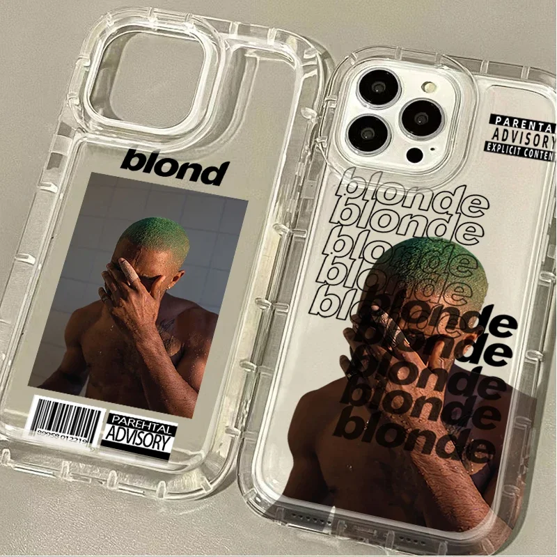 Cool Rapper Frank Blonde Phone Case for Samsung Galaxy S24 Ultra S23 S22 S21 FE S20 Plus Note 20 10 Pro A34 A54 A33 A53 Cover