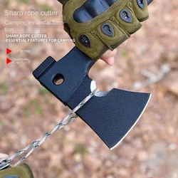 Outdoor Multifunctional  Tree Chopping Firewood Mountain Axe Field Equipment Tactical  Camping Engineer Axe