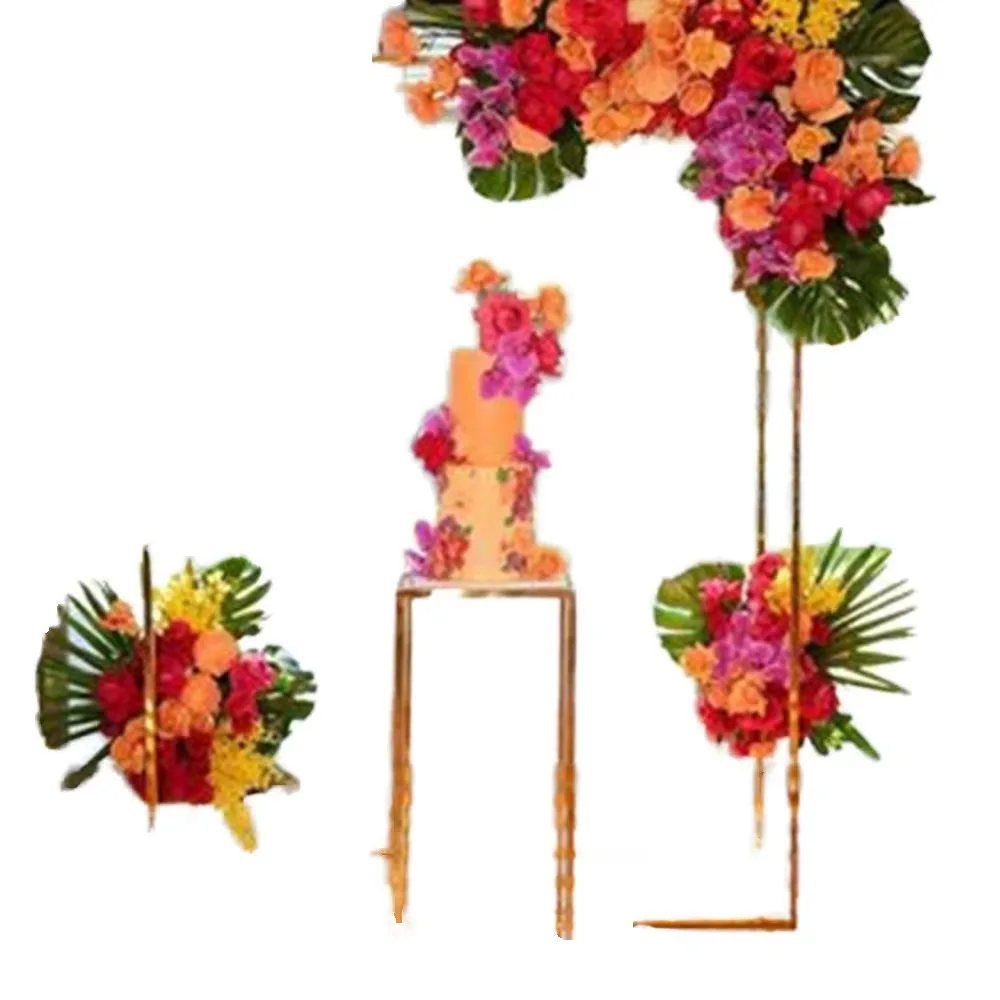 

Luxury Round Gold Wedding Arch Party and Birthday Decoracion De Fiestas Supplies Elegant Wedding and Celebration Decorations