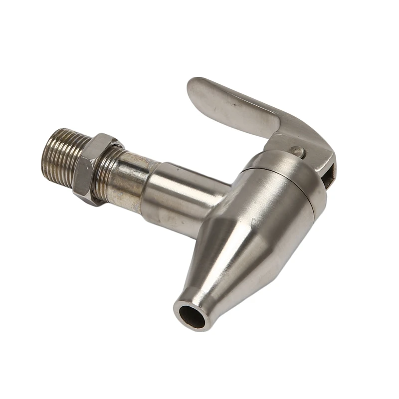 3X Beverage Dispenser Replacement Spigot,Stainless Steel Polished Finished, Water Dispenser Replacement Faucet image 4