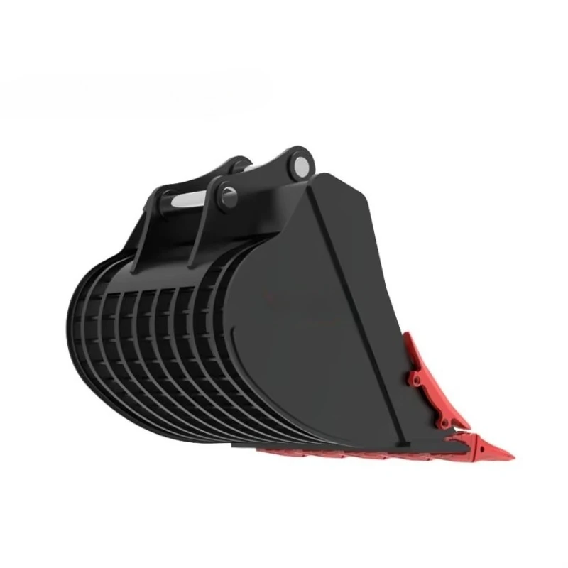 Excavator Screening Bucket Q345 NM400 Hardox450 0.01-15 Cubic Meter Compatible with CAT336 349 374 390