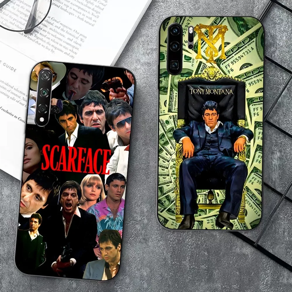 Scarface 1983 Film Al Pacino Movie Phone Case For Huawei P 8 9 10 20 30 40 50 Pro Lite Psmart Honor 10 lite 70 Mate 20lite