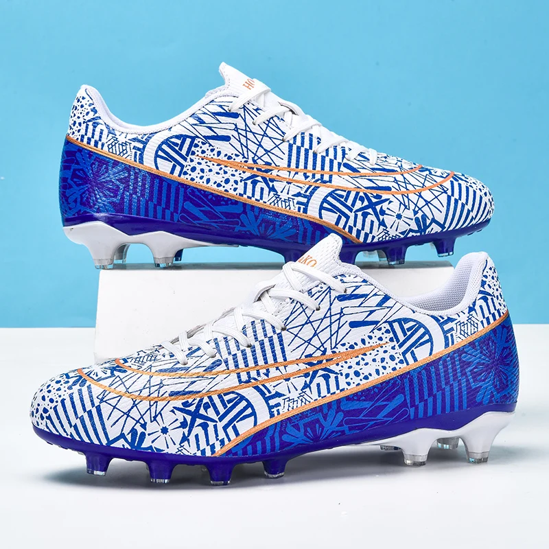 

New Men Soccer Shoes Original Football Shoes Indoor Kids Professional Football Field Boots Society Cleats TF/AG Sneaker Non Slip