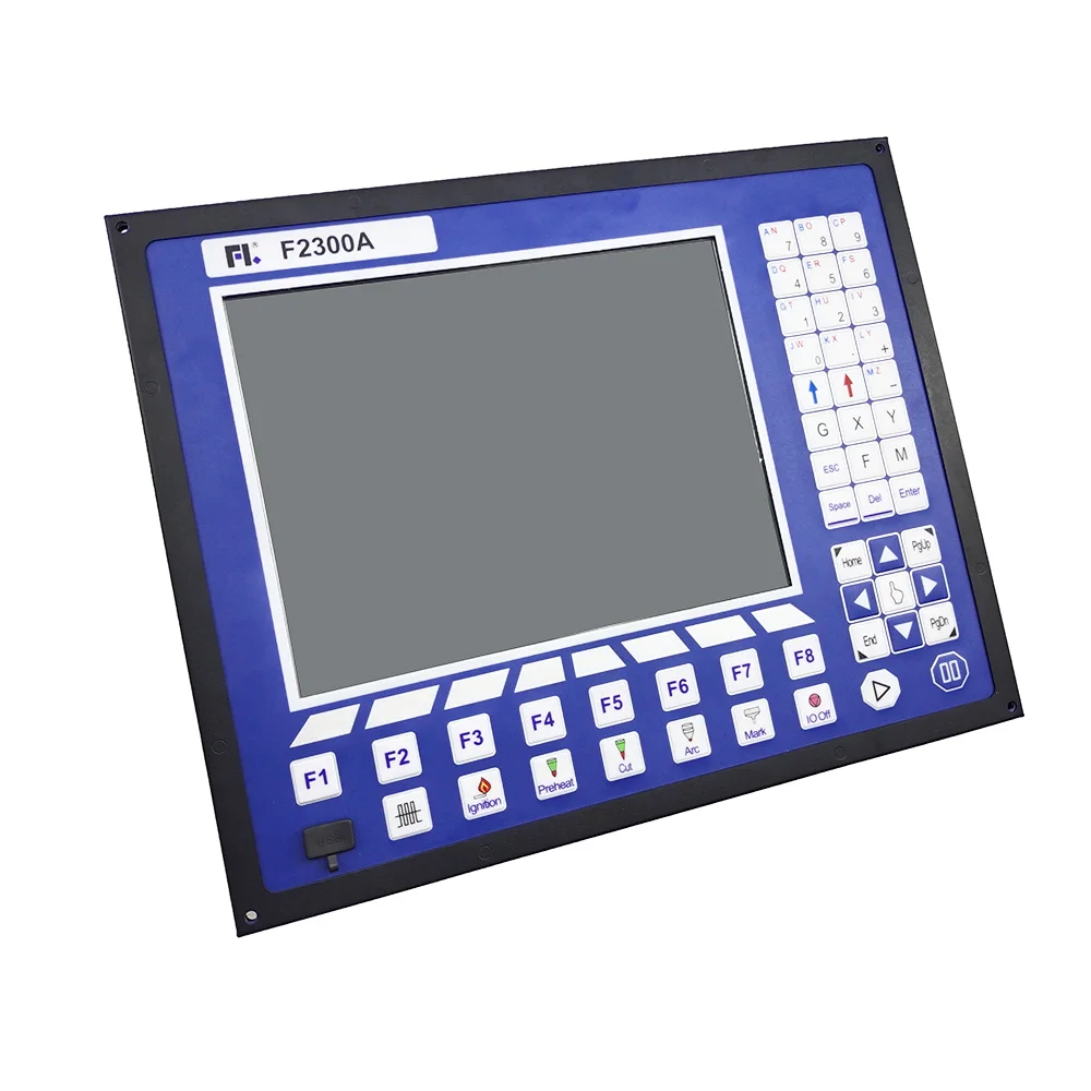 جديد F2300A F2300AT نظام التشغيل باستخدام الحاسب الآلي لهب البلازما العملاقة آلة قطع المراقب المالي