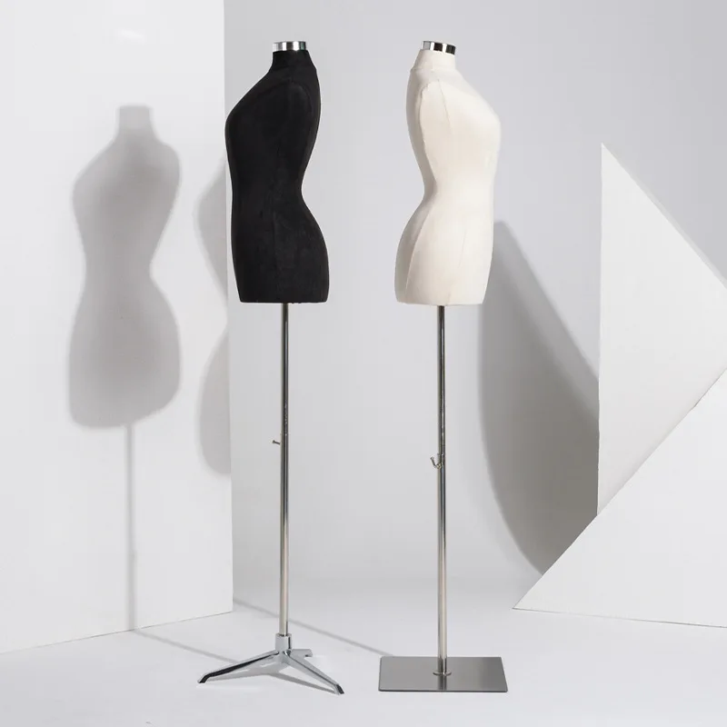 Wedding Dress Models Mannequin Female Bustier Clothing Store Display Rack Window Thin Waist Big Hip