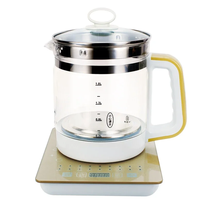 Full-automatic Multi-functional Thickened Glass Electric Kettle Health Pot Boil Tea Ware Teapot Kitchen Appliances