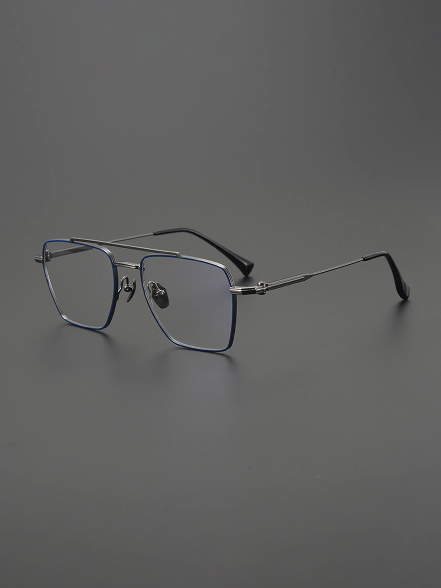

Titanium Double Beam Business Glasses Frame Men Myopia Reading Eyewear Square Ultra Light Women Optical Prescription Eyeglasses