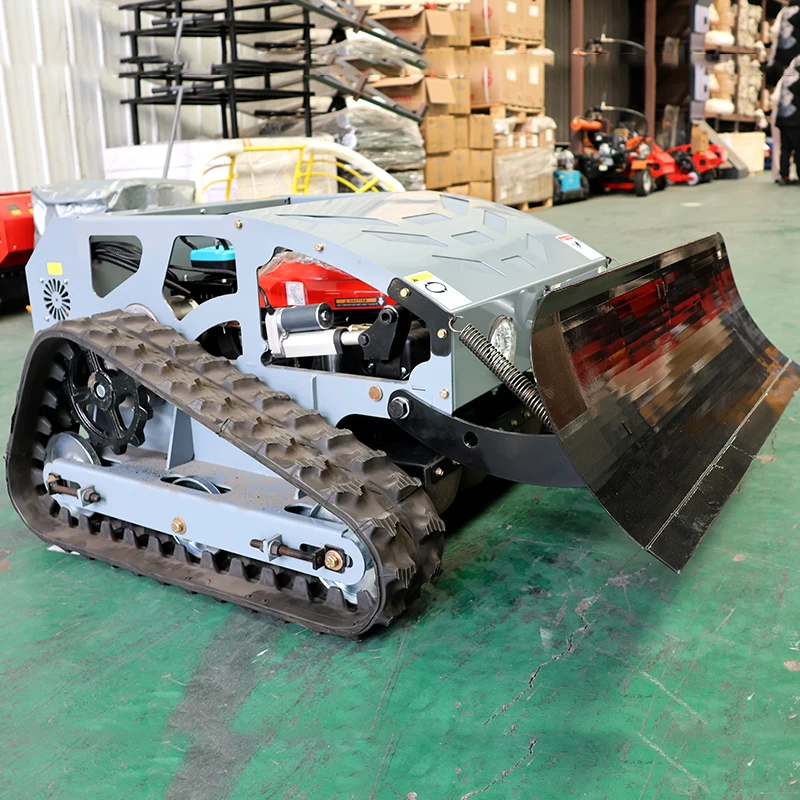 Professional-Grade 190cc   Remote Control Crawler Lawn Mower Versatile Industrial Use with Reliable Supply
