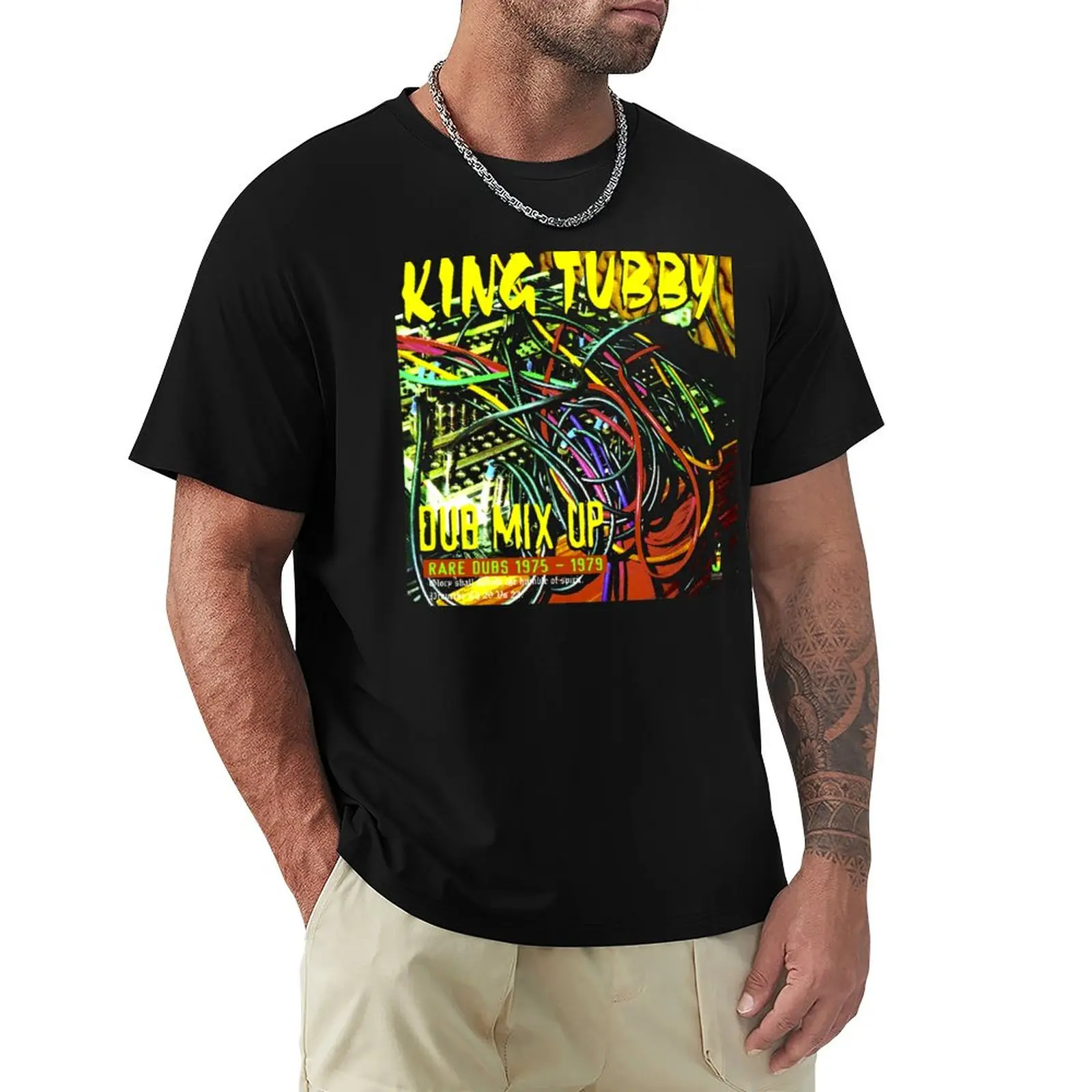 

King Tubby Dub Mix Up ( Rare Dub 75 - 79 ) T-Shirt shirts graphic tees oversized t shirt mens funny t shirts