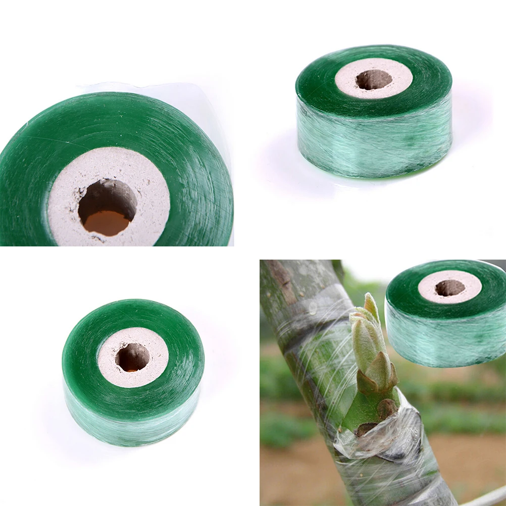 Garden Tools Fruit Tree Secateurs Engraft Branch Gardening bind belt PVC tie Tape 2CM x 100M