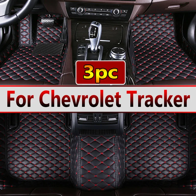 

Автомобильные коврики на заказ для Chevrolet Tracker 2019 2020 2021, авто роскошные кожаные мужские и женские автомобильные коврики с полным покрытием