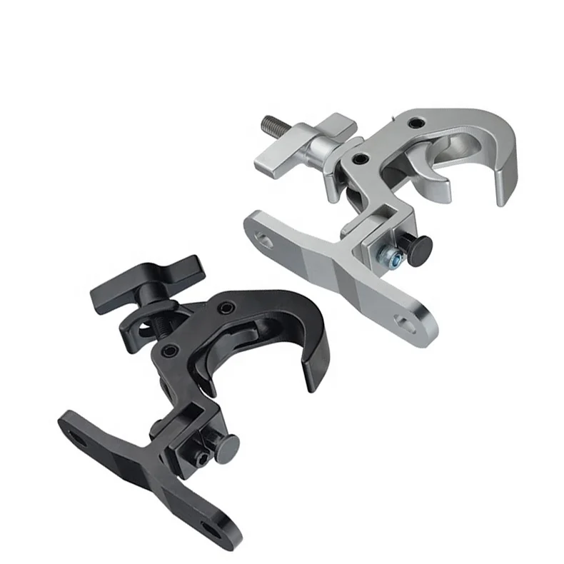 10-Count Stage Lighting Hook Mounting Moving Head Beam Lights Aluminum T type Space Saver Truss Coupler Global Trussing Clamp