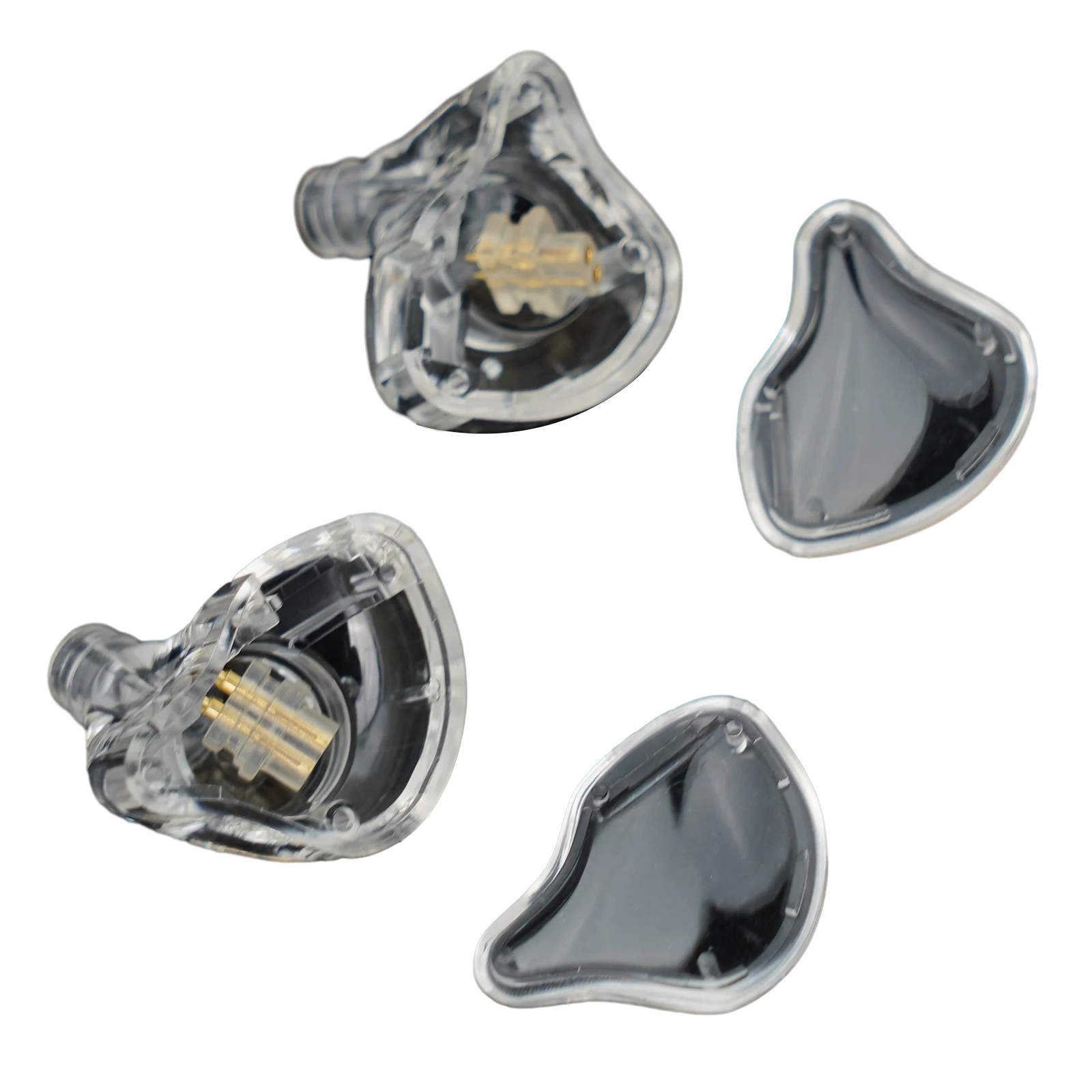 1Pair Earphone External Housing Shell For Speaker Unit Repair Replacement Parts DIY In-Ear Monitor Earphones Shell Protector