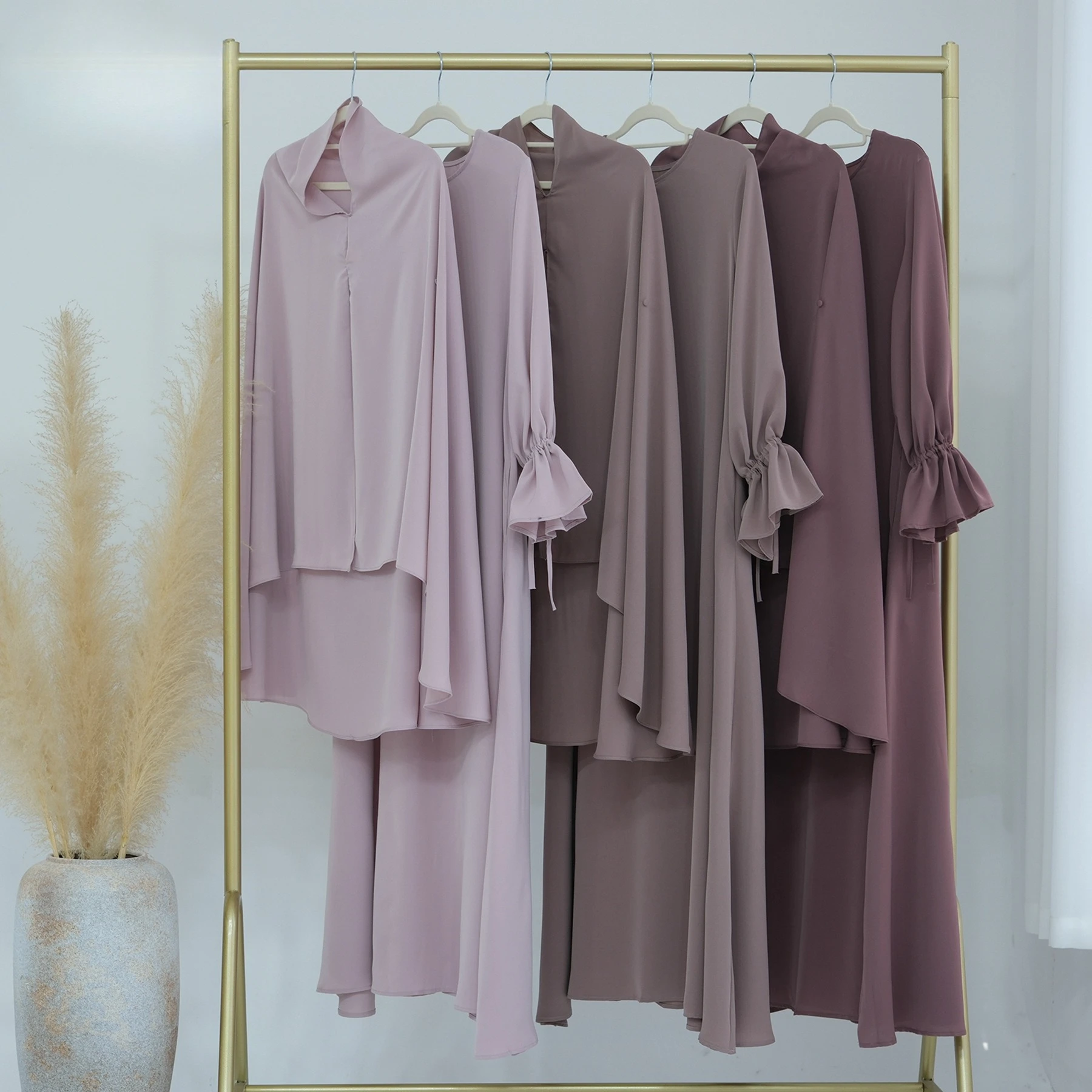 

Мусульманские модные платья Абая Дизайн Сплошной цвет с длинными рукавами Абая Женское мусульманское платье Турция Абая для женщин Мусульманский Дубай