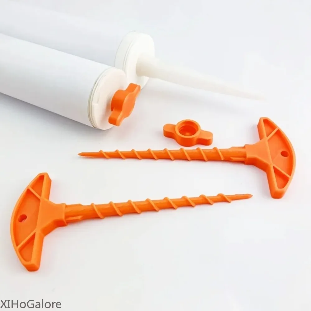 3D Printed Nozzle Cleaner And Cap For Standard Glass Glue Multifunctional Prevents Quick Drying Handy DIY Sealant Tool Set