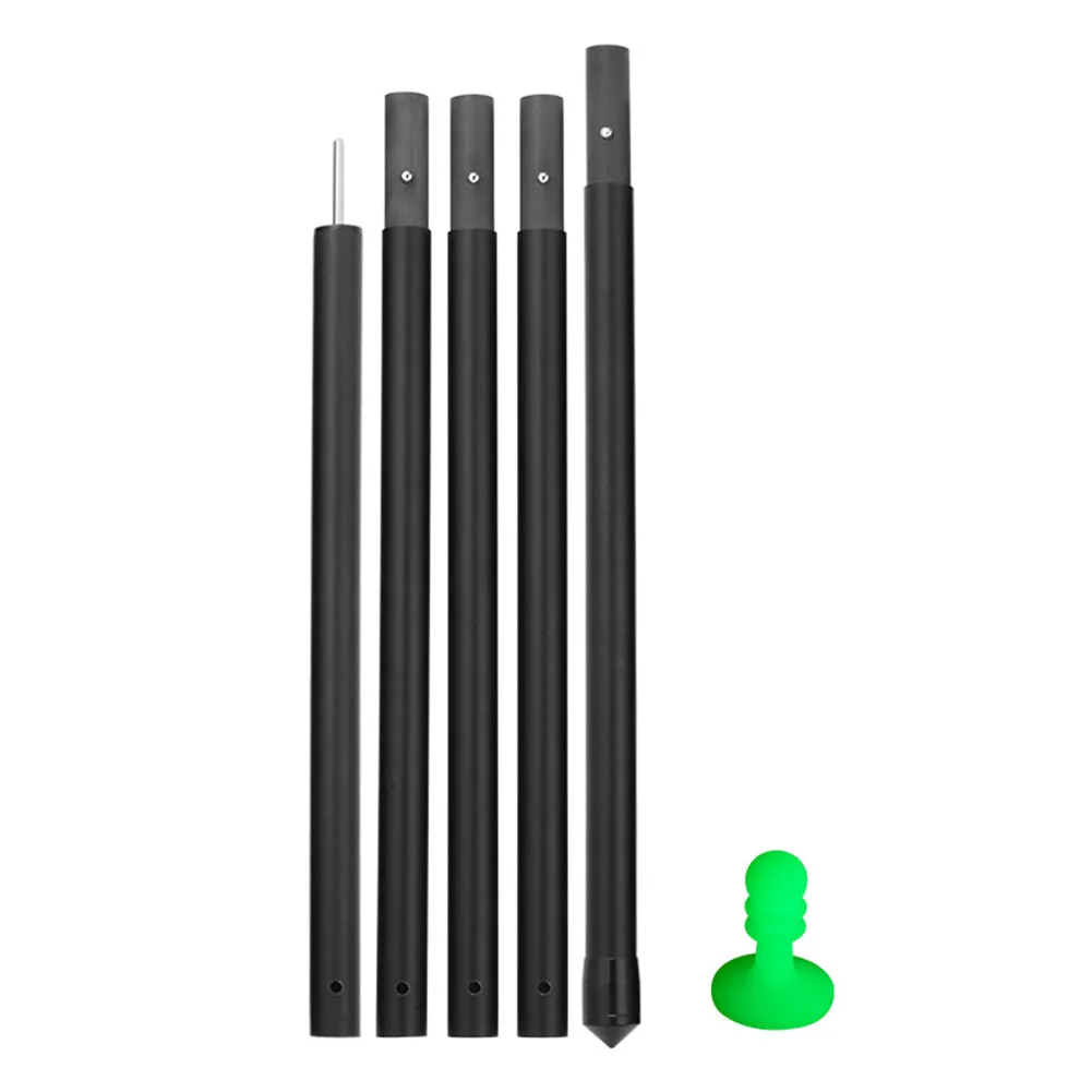 

Camping Outdoor Adventures Total Length 167cm Carbon Fiber Tarp Poles Collapsible Tarp Support Rods Simple Installation Process