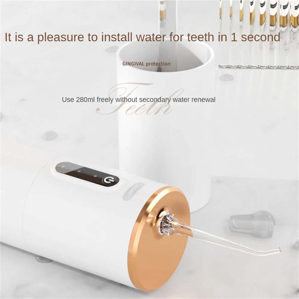 Xiaomi Mijia Water Flosser USB Rechargeable Oral Irrigator 280ML Electric Tooth Cleaning Device 3 Modes Waterproof Irrigator