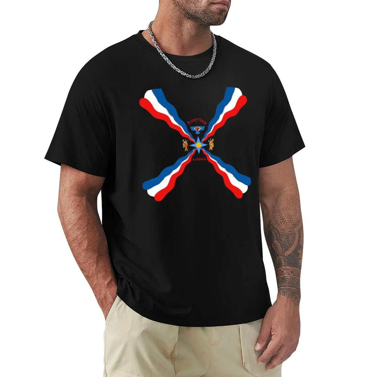 

Assyrian Flag T-Shirt new edition plus size tops men t shirts