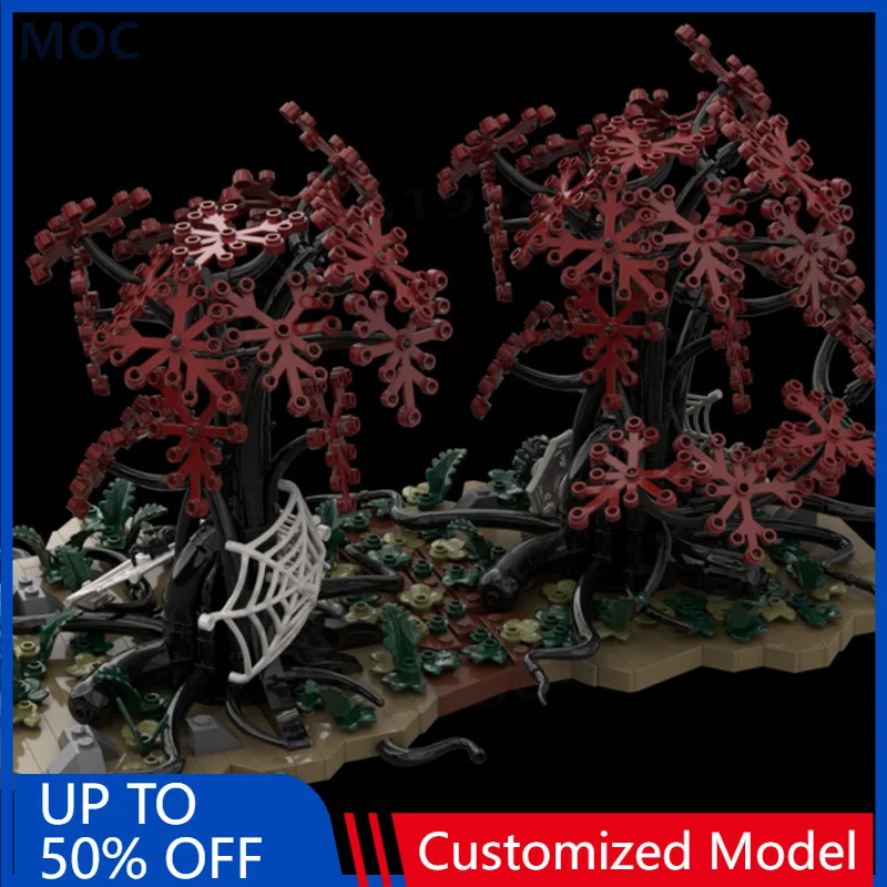 

729 PCS City Engineering The Path Of Mirkwood MOC Customize Modular Building Block Popular Simple Model DIY Toy Birthday Gift