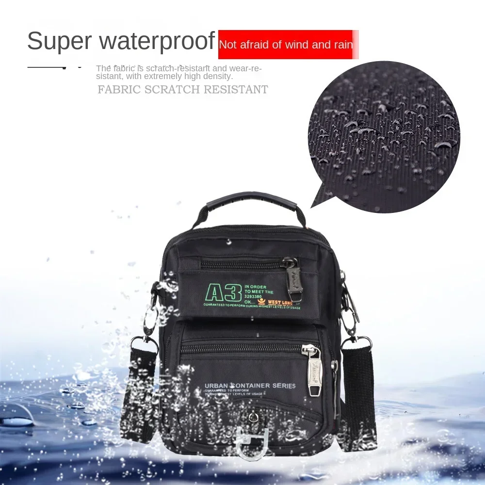 Men Messenger Bags Casual Multifunction Small Travel Bag Waterproof Style Shoulder Fashion 2024 New Women Crossbody bags bolsos