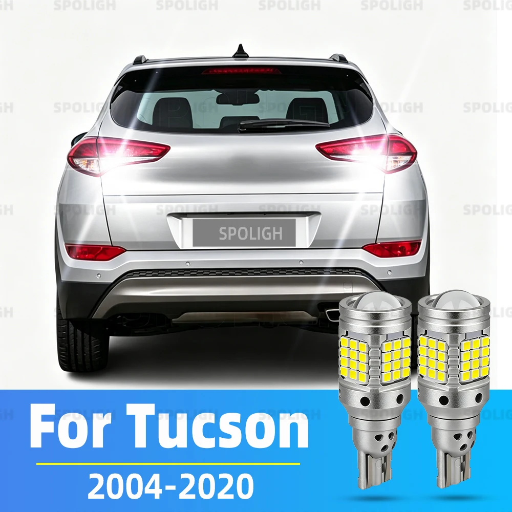 2pcs LED Reverse Light For Hyundai Tucson Accessories 2004-2020 2009 2010 2011 2014 2015 2016 2017 2018 Backup Back Up Lamp