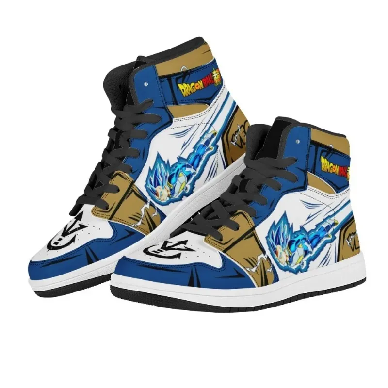 Dragon Ball Anime Shoes Son Goku Vegeta Super Saiyan Cosplay Sneakers High Top Vulcanized Running Shoes Gifts
