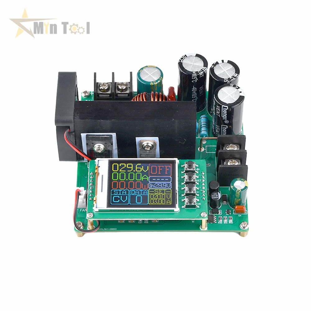 BST900W DC-DC Boost Converter 8-60V to 10-120V LCD Display Step Up  Module 15A Voltage Transformer Module Regulator Power Supply