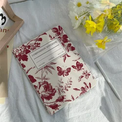 Flower Butterfly Composition Notebook iPad Case for iPad Air 5 4th 10.9 iPad Pro 11 10.2 8 9th Air3 pro10.5 10th 2022 12.9 Case
