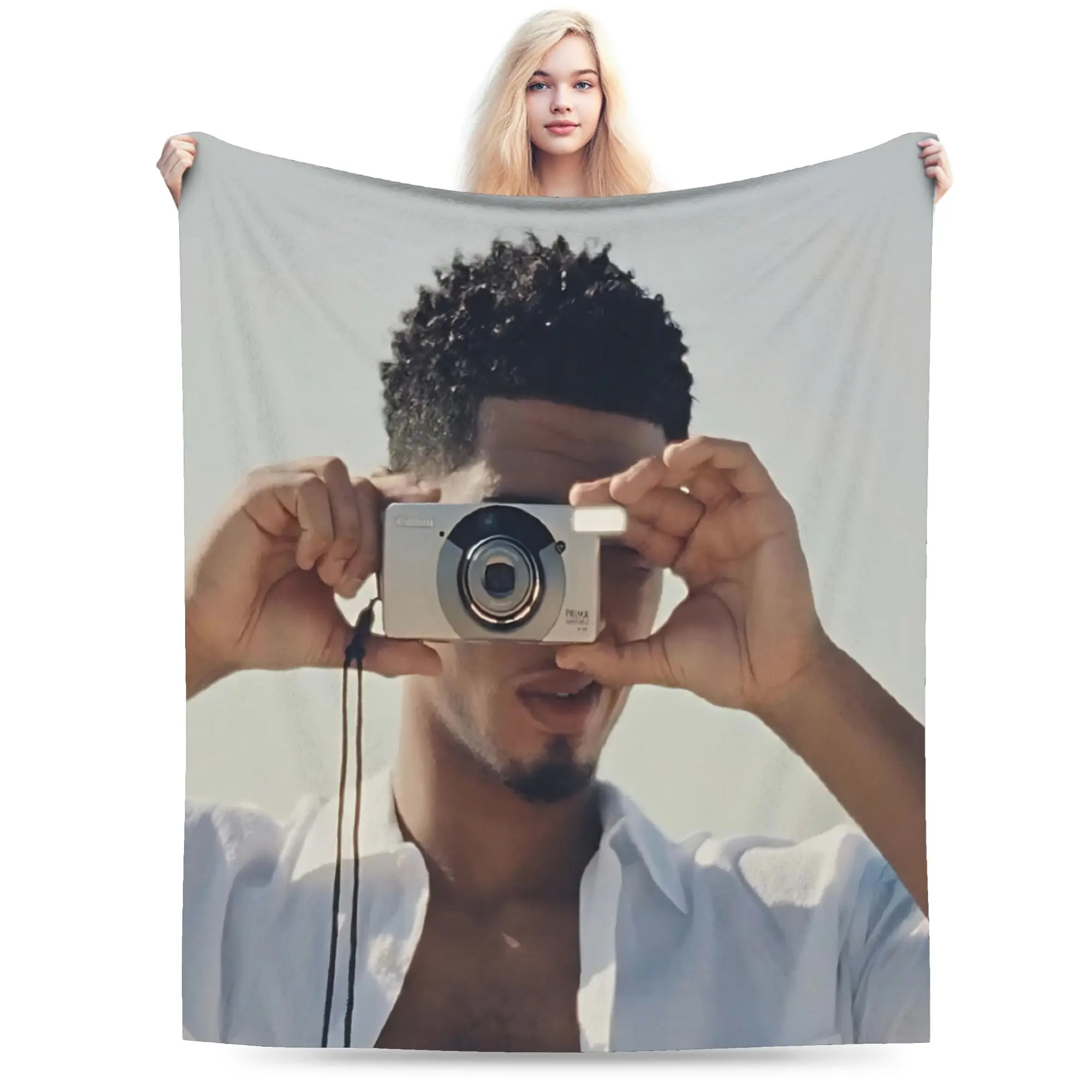 J-Jude B-Bellinghams  Accessories Blankets Lightweight Thin Fleece Football  Throw Blanket Comfortable Bedspread